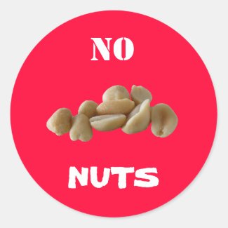 No Nuts sticker