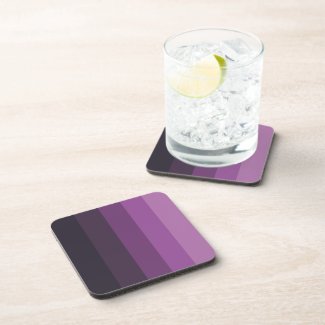 Purple Shades simple & sleek Coaster