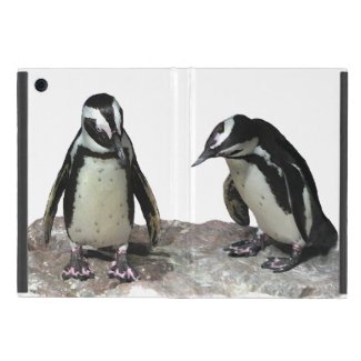 Black and White Penguins iPad Mini Case