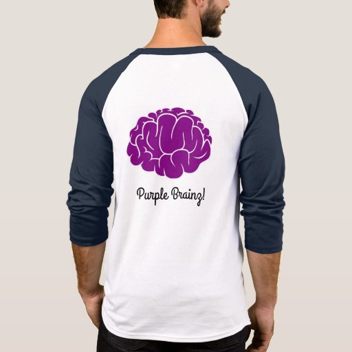 Champion T-Shirt Purple Brains