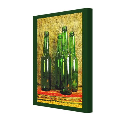 Beer Bottles Canvas Print