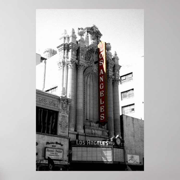 Los Angeles-Theater-Plakat