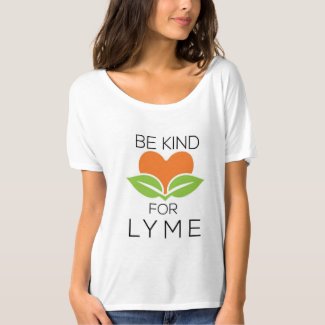 Be Kind - Slouchy T- Shirt for Lyme Awareness