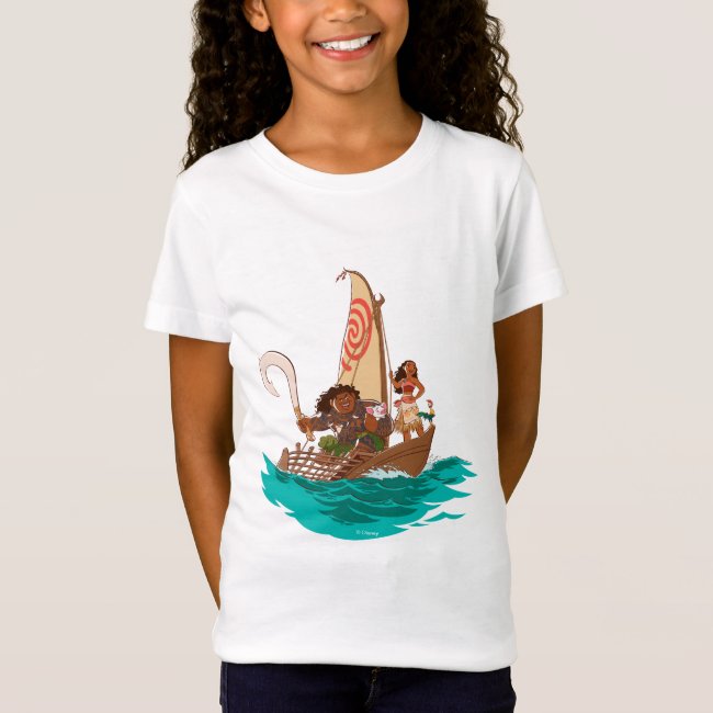 Personalized Disney Moana T-shirt
