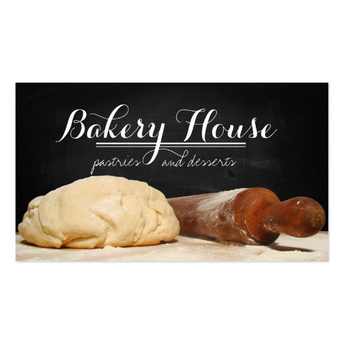 Pastry/Bakery/Pastry chef/Bakery Store Business Card (front side)
