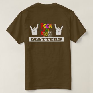 Rock and Roll Matters Men's T-Shirt (Black)