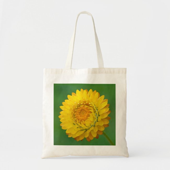 Yellow Strawflower Bag