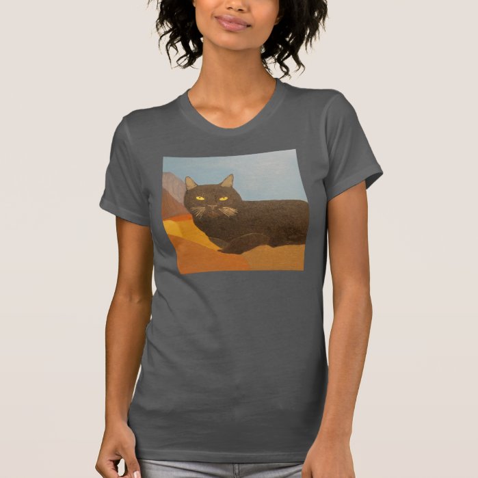 Irina The Cat And The San Bernardino Mountains T-Shirt