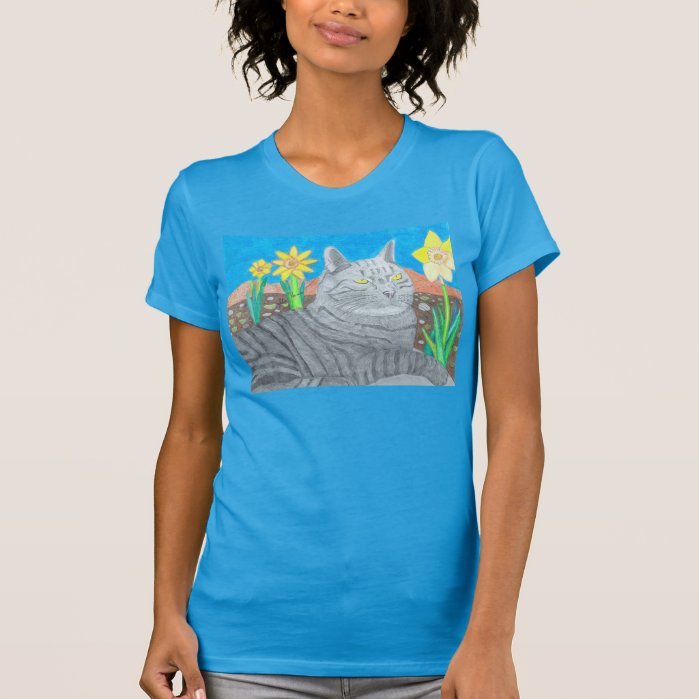 Stripey Cat In The San Bernardino Mountains T-Shirt