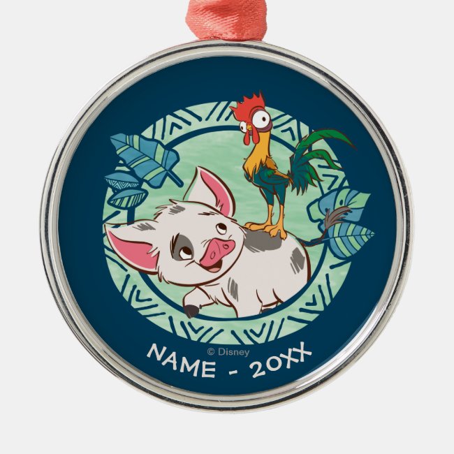 Personalized Disney Moana Medal