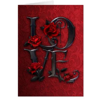 Gothic Valentine Card