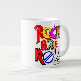 Rock and Roll Jumbo Mug