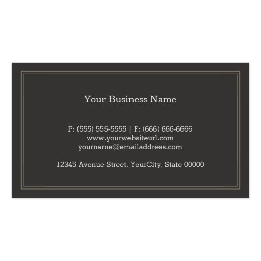 Professional Writer Editor Author - Beige Linen Business Card Templates (back side)