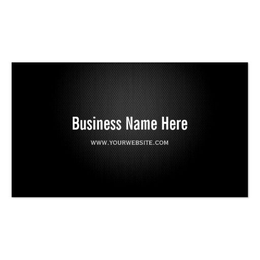 Attorney Lawyer Modern Black Metal Silver QR Code Double-Sided Standard Business Cards (Pack Of 100) (back side)