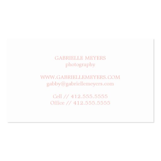 Watercolor Business Card (back side)