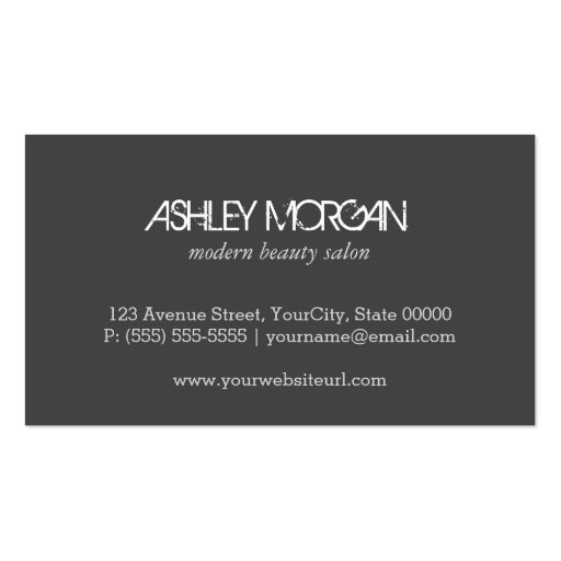 Elegant Red Lips Makeup Artist Cosmetologist Double-Sided Standard Business Cards (Pack Of 100) (back side)