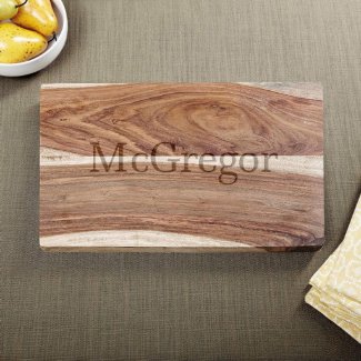 Exotic Hardwood Classic Cut Cutting Board