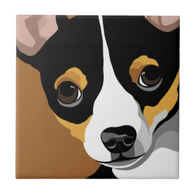 Chihuahua Lover Gifts Tile