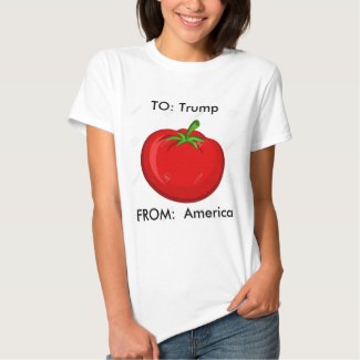 Women's Trump Tomato Shirt