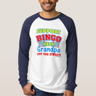 Support Bingo Grandpa T-Shirt