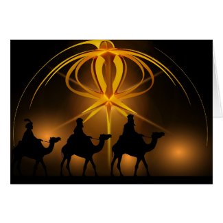 The Traveling Wise Men Card