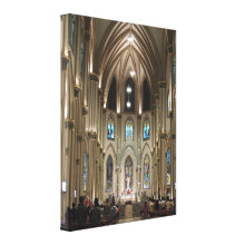 Cathedral-Arches & Glass - Guayaquil, Ecuador Canvas Print