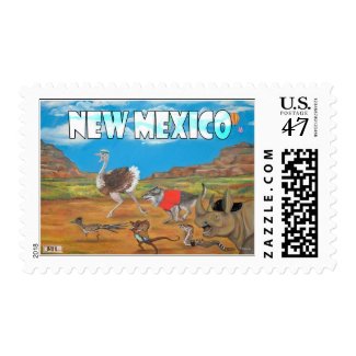 Funny New Mexico Wildlife Stamp