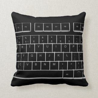 computer keyboard pillow