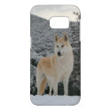 Arctic Snow Wolf Samsung 7 Case