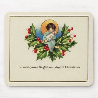 To Wish You a Bright and Joyful Christmas Mouse Pad