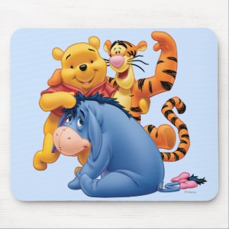 Pooh & Friends 3 Mouse Pad