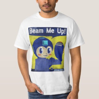 Beam Me Up! Mega Man Megaman T Shirts