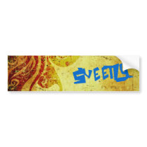 Sveetly Bumper Sticker 01 bumper stickers