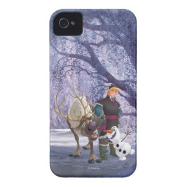 Sven, Olaf and Kristoff iPhone 4 Case-Mate Cases