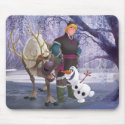 Sven, Olaf and Kristoff Mousepads