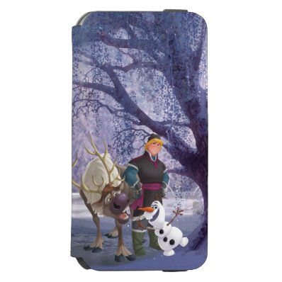 Sven, Olaf and Kristoff Incipio Watson™ iPhone 6 Wallet Case