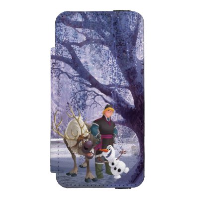 Sven, Olaf and Kristoff Incipio Watson™ iPhone 5 Wallet Case