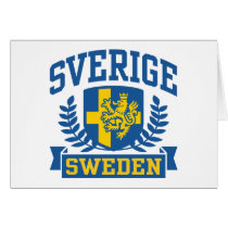 Sverige Greeting Card