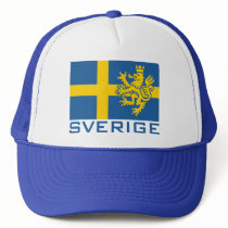 Sverige Flag hats by magarmor Sverige Flag hats