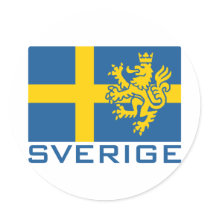Sverige Flag stickers