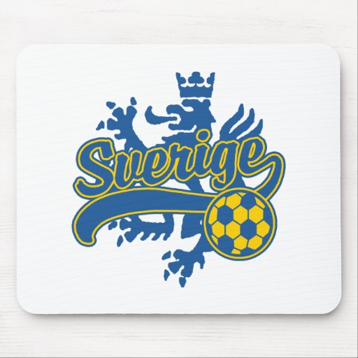 Sverige Soccer Mousepad