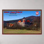 Svihov - Water Castle Landscape Poster