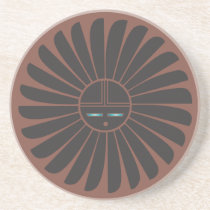 SW black sun coaster coasters