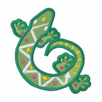 Sw Lizard embroidered shirts by ZazzleEmbroidery Sw Lizard embroidered shirts