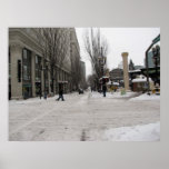 SW Morrison &amp; Broadway Portland Oregon Poster