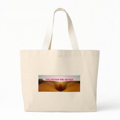 Swaa, THE HOTTER THE BETTER Bag by cooldudeproducts