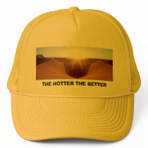Swaa, THE HOTTER THE BETTER hats by cooldudeproducts Swaa, THE HOTTER THE BETTER hats