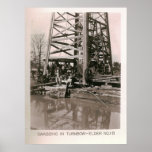 Swabbing In Turnbow - Elder No.1B Kilgore, TX 1931 posters