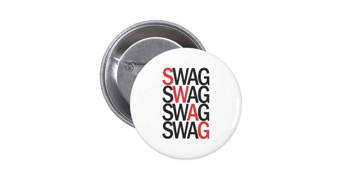 Swag Button Zazzle