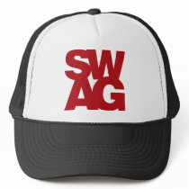 Swag - Red Mesh Hats